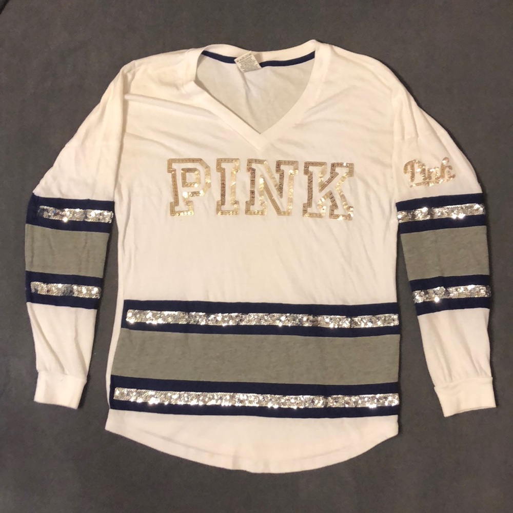 Victoria’s Secret PINK Over-sized Long Sleeve Tee